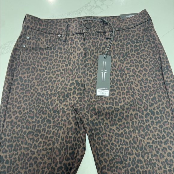 Liverpool Leopard Print Pants petite size 8/29 - Picture 5 of 10
